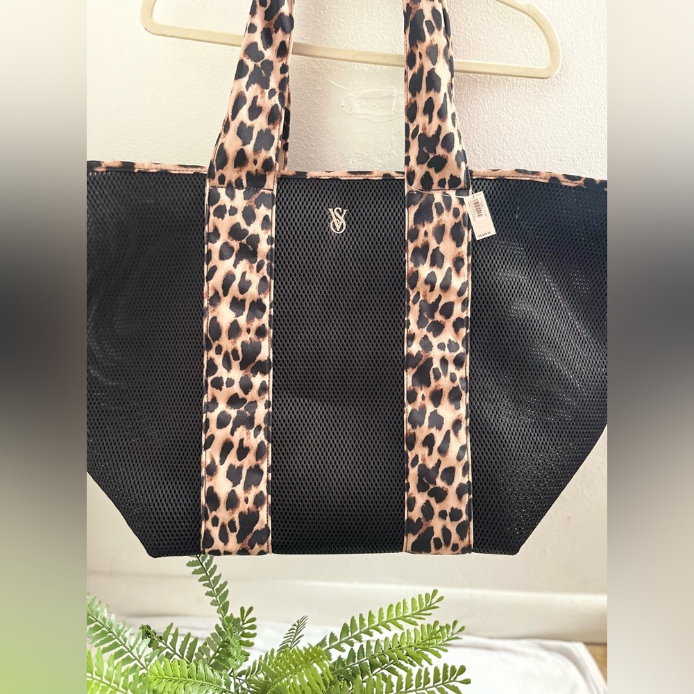 Victoria's Secret Leopard Print Tote Bag